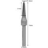 Metal Woodworking Milling Cutter Silver High-Precision TCT Grooving Cutter Arc-shaped Slotter V-Shaped Tool