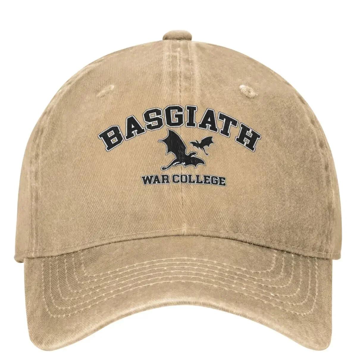 KEREN Cap Heren en Dames Vierde Vleugel Basgiath Oorlogscollege Baseballpetten Vintage Verweerd Gewassen Dad Hat Verstelbare Pasvorm 1pc