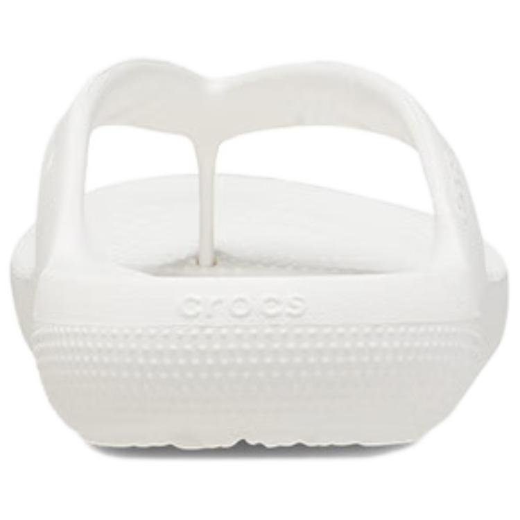 Crocs Simple And Comfortable Flip Flops Unisex Footwear White 209402-100