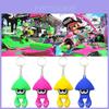 Chaveiro de Lula Splatoon 3 Brinquedo PVC de Alta Qualidade Pingente de Bolsa para Crianças Presentes de Natal