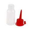1Pc Reuse White Plastic Bottle Squeeze Glue Applicator Paper Quilling Needle Tip