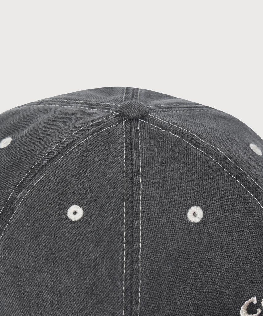 COVERNAT Logo Cozy Fit Ball Cap Charcoal