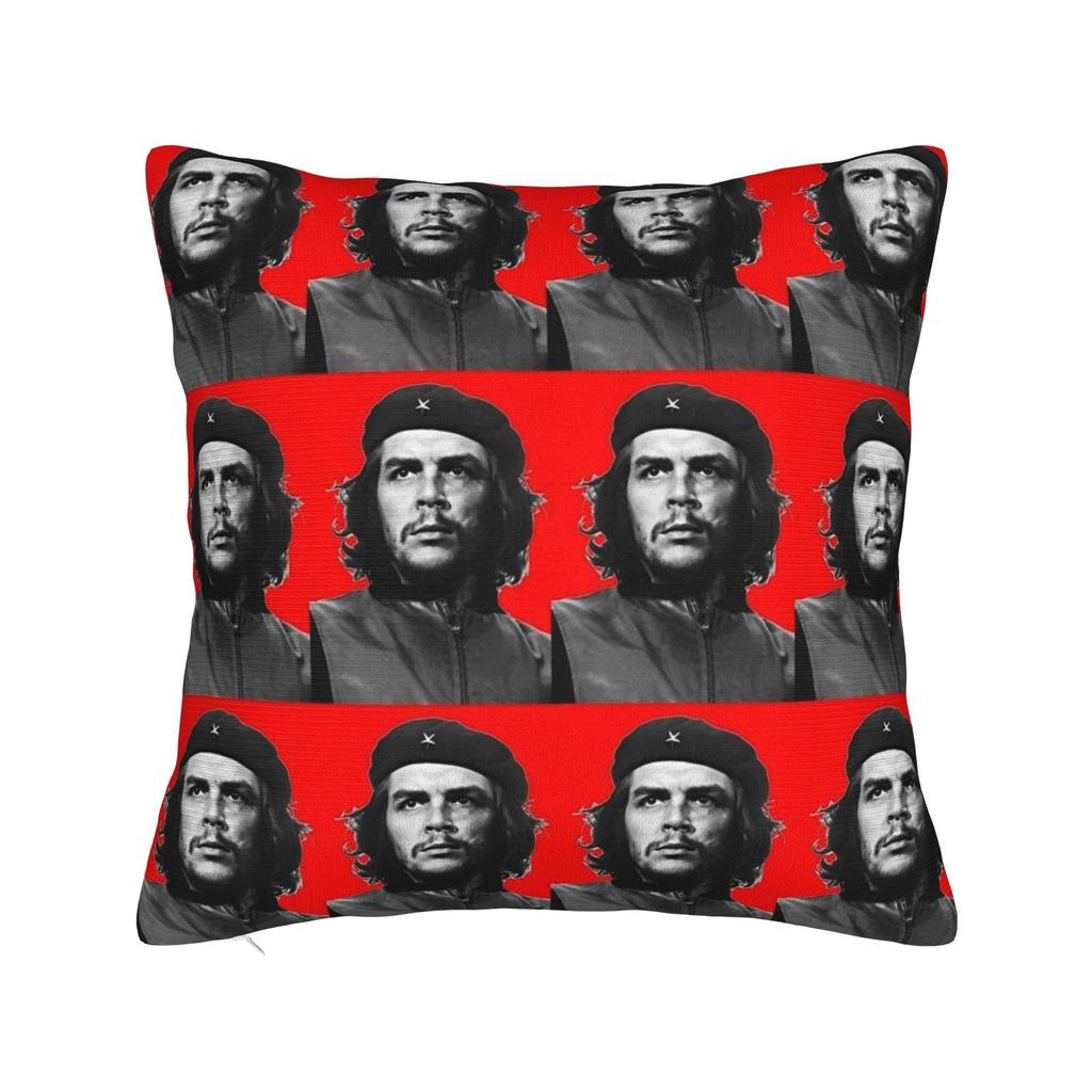 Pillow Case Che Guevara Argentine Marxist Revolutionary Print Pillow Cover For Sofa Home Decor Novelty Pillowcases
