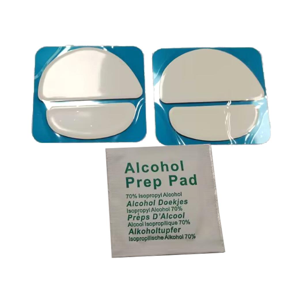 2Set Piciorușe Mouse Patine Mouse Autocolante Pad Alunecări Rotunjite Margini Curbate Piciorușe Mouse de Rezervă pentru Zowie EC1-A EC2-A EVO