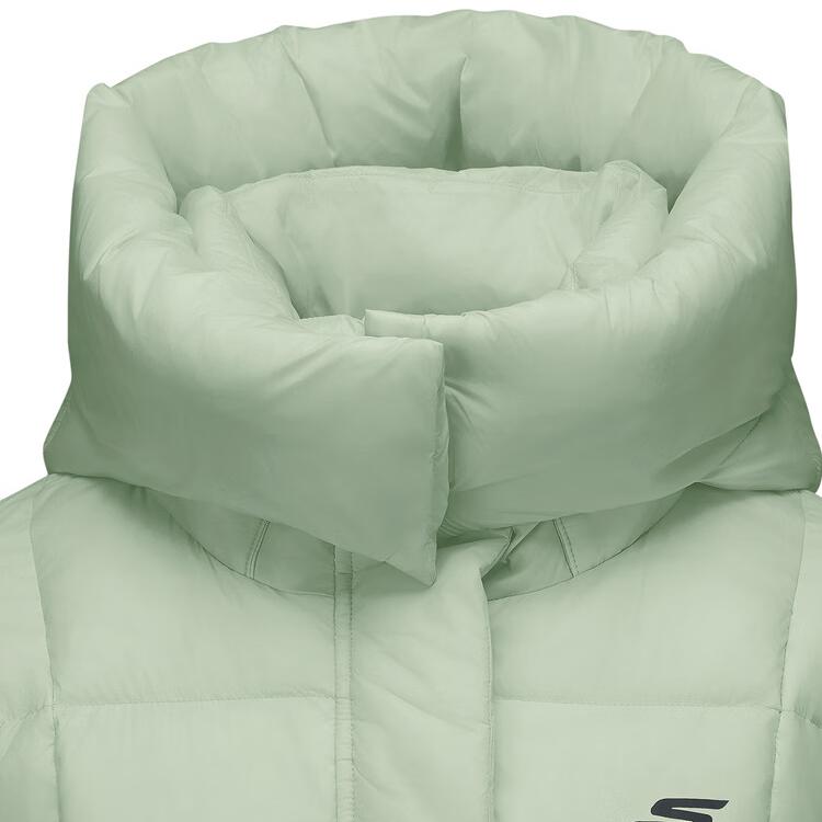 Skechers Windproof Waterproof Oil Resistant Warm Durable Casual Commuter Comfortable Versatile Simple Solid Color Short Duck Down Jacket P425W134-05CQ