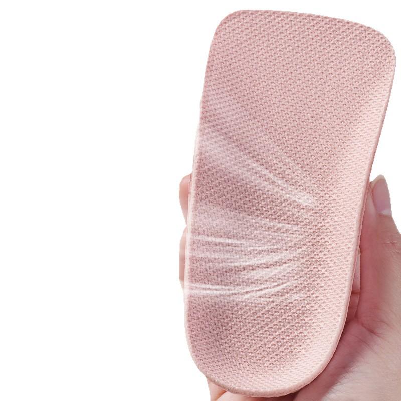 Unisex 7-Point Arch Support Invisible Height-Increasing Sweat-Wicking Insoles for Flat Feet