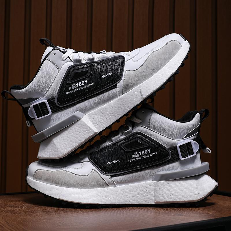 Fashion 2024 New Winter Men Boots  Slippers Warm Men Shoes Waterproof Non-Slip Plush Sneakers Male  Leather Boots Plus Size  45