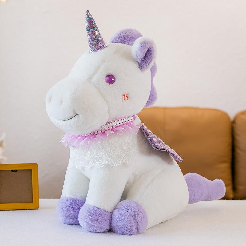 Plush Toy Pony Doll Machine Exchange Gift Children'S Pillow Unicorn Doll Girl