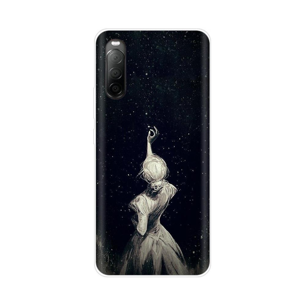 For SONY Xperia 10 iii 10 II Cases 10iii Soft TPU Silicone Bumper Phone Cases For Sony Xperia 10 II 10 III Cases Cover Fundas