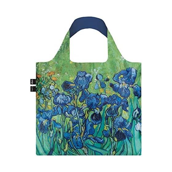 

LOQI Low Key Eco Bag Van Gogh Iris Recycled Folding Stylish