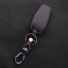 Leather Car Key Cover Smart Remote Control Fobs Shell Protector Case Auto Accessory For Mitsubishi Outlander Ek Series