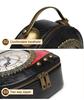2025 British Niche Retro Handbags: Creative Clock and Watch Inspired Round Bags for Women