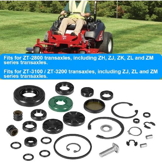 

72994 Transmission Seal Kit Replaces for #71410, 73107 Fits for Hydro-Gear ZT-2800, ZT-3100, ZT-3200, and ZT-3400 Rebuild
