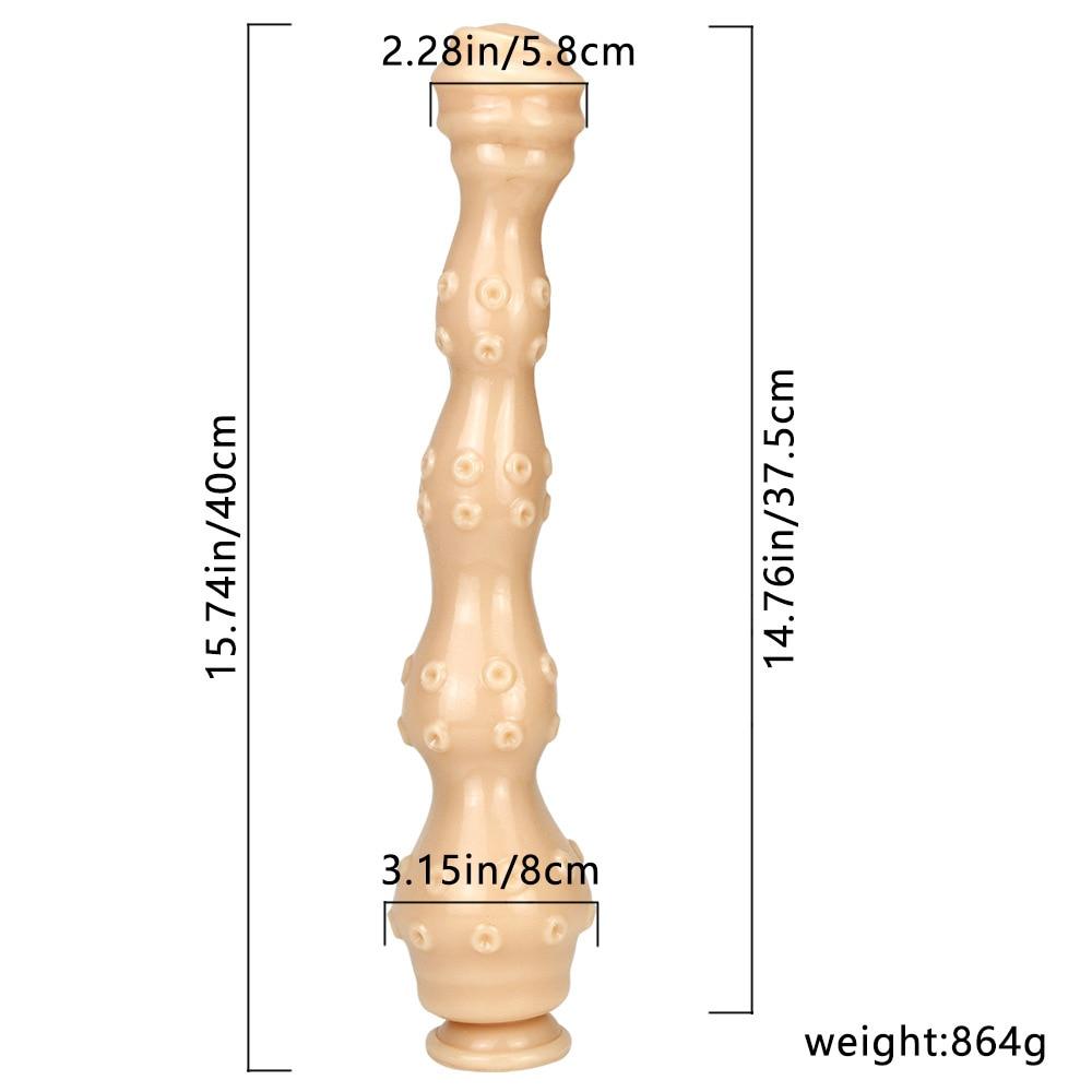 40cm Big Black Dildos Strap On Realistic Animal Dildo Anal Plug Adult Sex Toys Fisting Fetish Slave BDSM