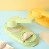 2PCS Efficient 2 in 1 Dumpling Maker Plastic Dumpling Skin Maker Dumpling Wrapper Mold  Cooking
