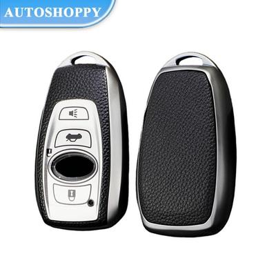 Custodia protettiva per chiave Smart in pelle TPU per auto Portachiavi protettore per Subaru XV BRZ Forester Legacy Outback Accessori