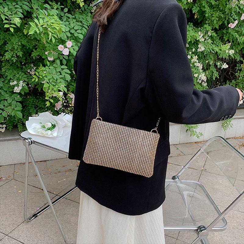 Fashion Women Evening Bag Party Banquet Clutch Bag For Ladies Daily Use Wristlet Purse Handbag Female Envelope Bag Bolsas Mujer
