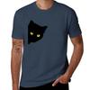 Black Cat Tshirt Large Size Short Sleeve Tshirt