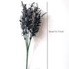 Halloween Black Artificial Plant Vine Eucalyptus Persian Fern Leaf Plastic Fake Flower Grass Home Party Garden Decor Photo Props