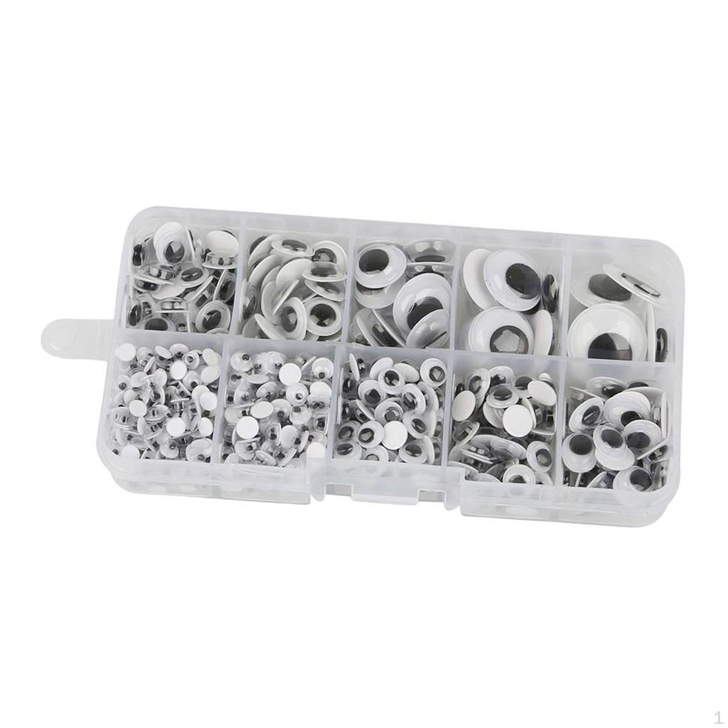 Self- Googly Eyes Assortment for Crafting Fun