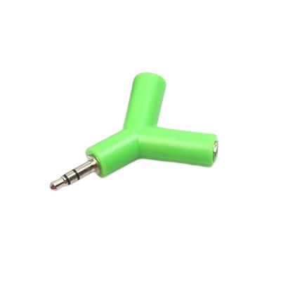 Przenośny podwójny adapter rozdzielający audio do słuchawek Rozdzielacz słuchawek Kabel audio do słuchawek typu Y