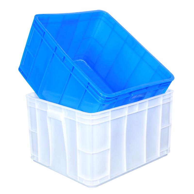 Durable PE Plastic Storage Box with Lid for Logistics and Food