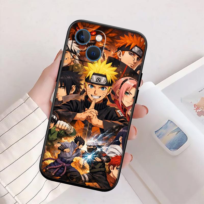 

Naruto Akatsuki Phone Case for Samsung Galaxy A11 A12 A13 A15 A52S A53 A55 A56 A70 A71 A72 A73 F06 F16 F56 S10 Plus S10e Galaxy A73 5G