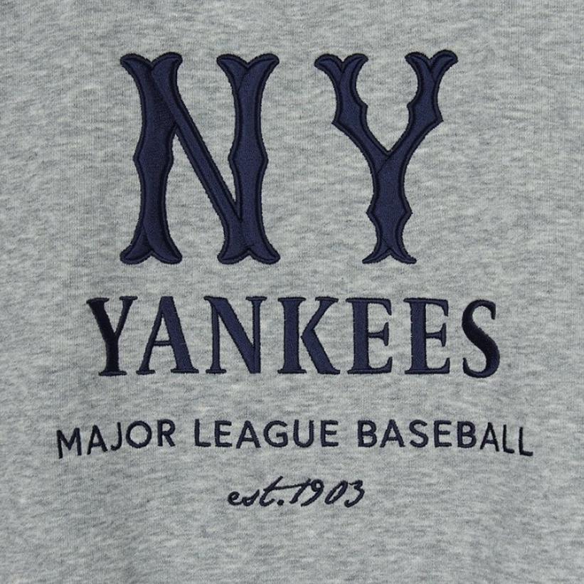 MLB Sweatshirts Unisex Gray Moderate 3AMTB0351-50MGS