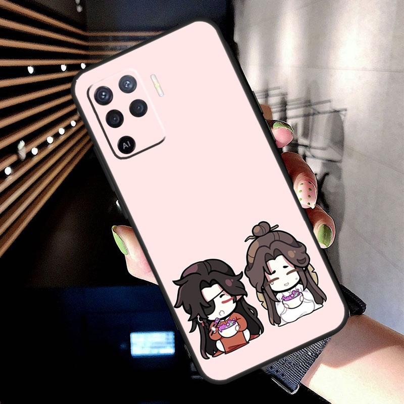 Tian Guan Ci Fu hua cheng xie lian Case For Oppo A78 A98 A18 A38 A58 A60 A80 A40 A77 A57 A17 A74 A54 A94 A96 A76 A16 A15 A5 Pro