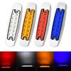 3Pcs 12V 24V Car LED Side Marker Indicators Lights Taillight Trailer Lorry Caravan Bus Van Boat Waterproof Brake Warning Light