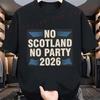 No Scotland No Party CAN MEX USA 2026 TShirt Funny Present For Mens Short Sleeve TShirts Oneck Top Tees