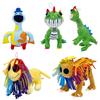 Adorable Nightmare Critters Plush Toy Featuring Green Dinosaur And Lion Design