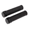 2 Pcs Handlebar Grips Shockproof Anti Slip Texture Soft Comfortable Black Mountain Bike Grips for Many Standard Bikes