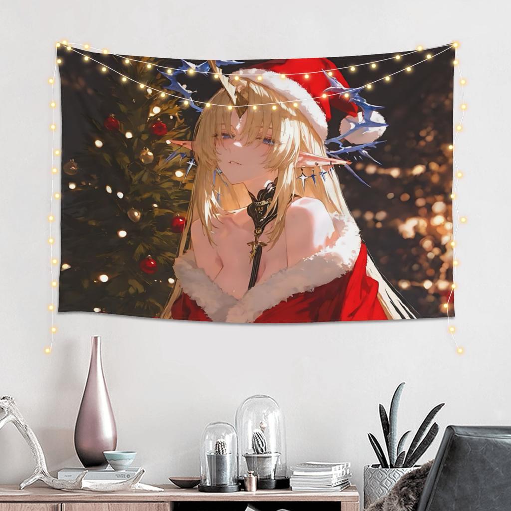 Colorful Anime Girl Tapestry Wall Hanging Blanket Tapestry Home Decor Items Wall Decorations