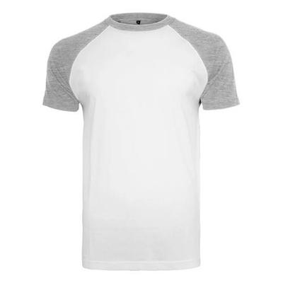 Build Your Brand Unisex Adult Contrast Raglan T-Shirt