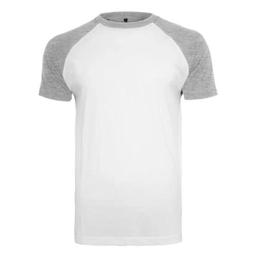 Build Your Brand Unisex Adult Contrast Raglan T-Shirt