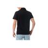 Emporio Armani Logo Solid Color Short Sleeve Polo Shirt Men tops Black EM000571-AF12331-UC001