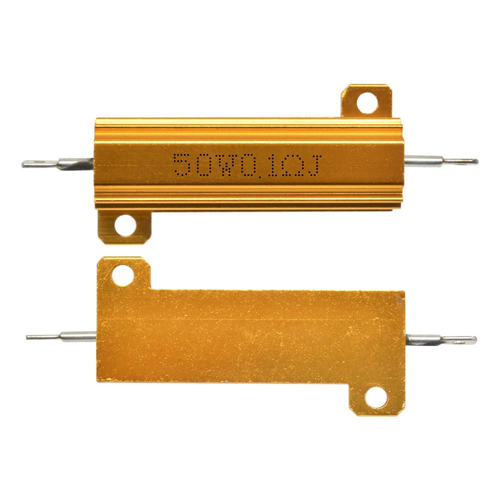 11W 111W Aluminum Power Metal Shell Case Wirewound Resistor 1.11R ~ 111K 1 6 8 11 11 111 111 1K 11K ohm resistance 1% Accuracy