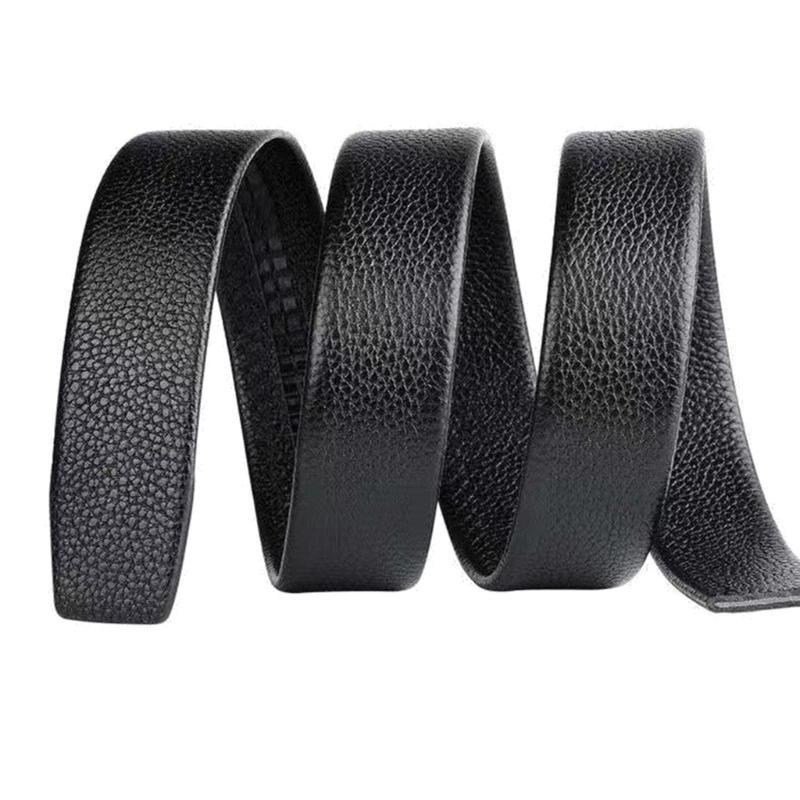 No Buckle Belt Leather Automatic Belt Leather Belt Without Buckle For Men Belt No Buckle Men Waistband Pant Belt