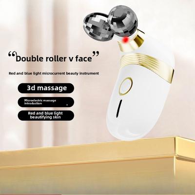 Elektrisches Mikrostrom-Schönheitsinstrument Lift V-Gesichtsmassagegerät Haushalt Kinn Manuell Weibliches Rollerinstrument Massage Einführung