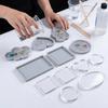 Flexible Coaster Silicone Mold Easy Release Resin Mold Easy To Clean Plaster Mold  Coaster Making
