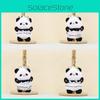 Cute Panda Animal Plush Keychain With Decorative Tulle Skirt For Birthday Gift And Room Decor
