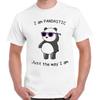 I Am Pandastic Glasses Panda Funny Men Women Gift T Shirt 2859