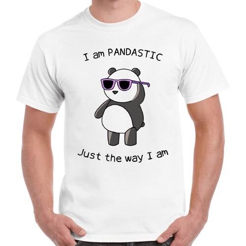 

I Am Pandastic Glasses Panda Funny Men Women Gift T Shirt 2859 L