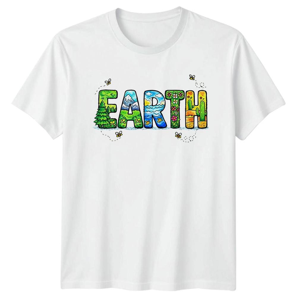 Earth TShirt Earth Day Nature Birthday Gift For Him And Her S