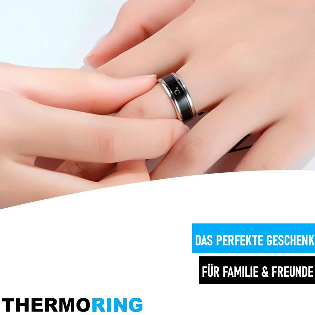 THERMORING Körpertemperatur Smart Ring Thermometer Intelligenter Temperatur Ring
