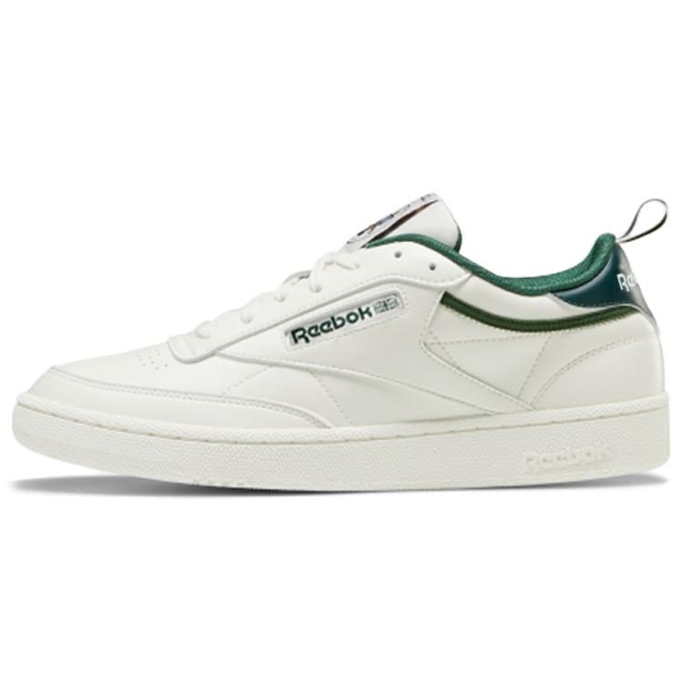 Reebok Club C 85 Running Shoes Green/White FX3357 44.5