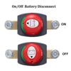 Heavy-Duty Battery Disconnect Switch Waterproof Power Cut Master Isolator  For Cars/Rvs/Boats