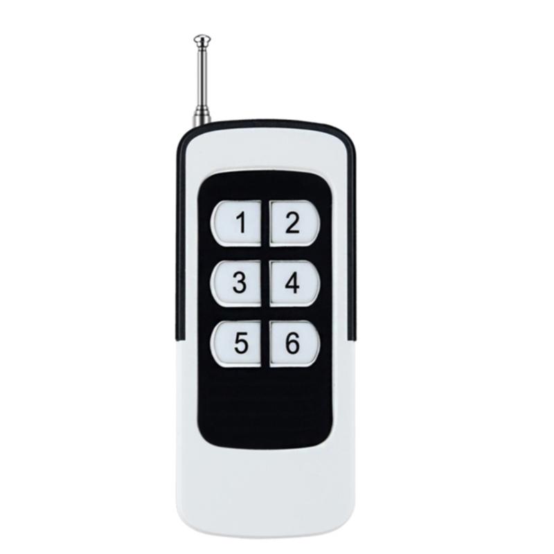 Multipurpose Remote 12V/23A Battery Powered Remote Controllers 2/4/6/8CH Quick Installation 433/315MHz for Garage Door