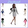 30cm11 Boneca da Moda de Alta Qualidade 30cm11 Polegadas Com Estilo Elegante Europeu e Americano Pele Negra Africana Cabelo Cacheado Disponível Em